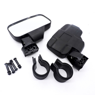 沙滩车四轮越野车庞巴迪全地形车反光镜UTV倒车镜支架1.75