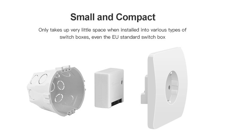 Sonoff Mini R2 homekit直连WiFi智能开关siri语音远程控制通断器