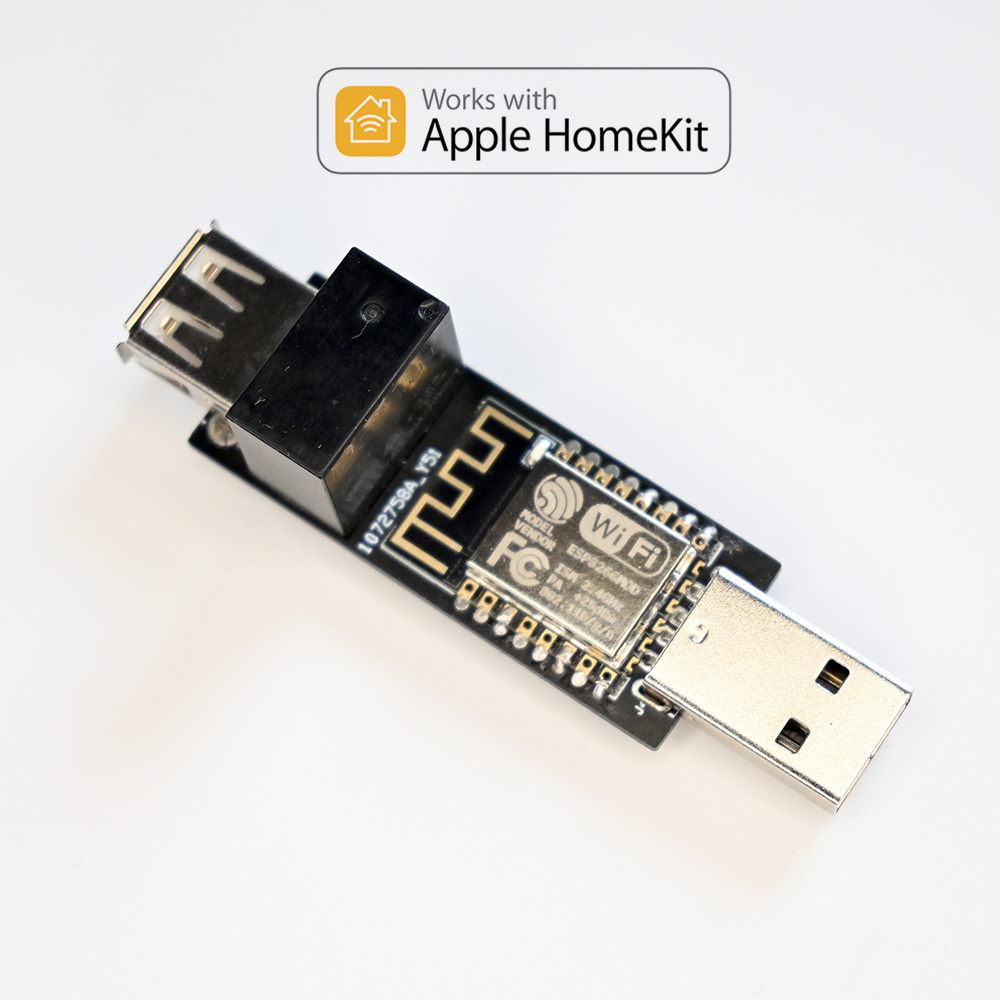 USB 5V WIFI智能开关 homekit USB智能适配器控制开关远程控制-封面