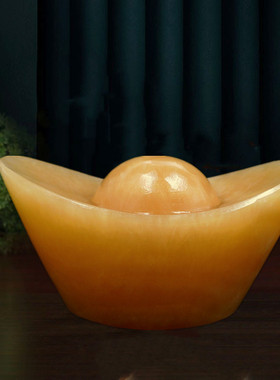 黄玉金元宝招财客厅办公室收银台