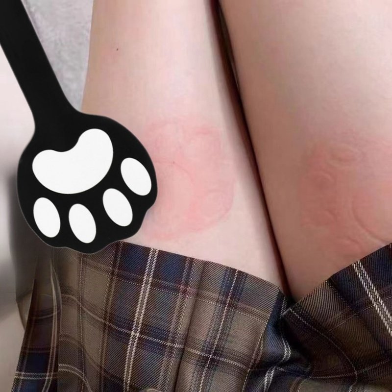 拍子戒尺猫爪拍puppy用来打小m喜欢重度留印立体肉垫可爱硅胶粉色