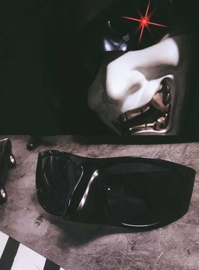 个性鸟嘴形面罩护鼻防晒太阳镜