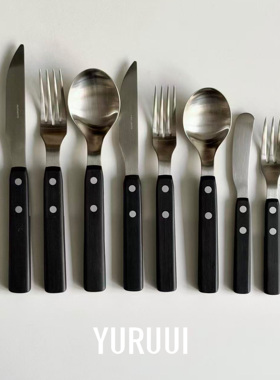 [YURUUI设计的]意大利VBC CASA不锈钢刀叉勺牛排餐具