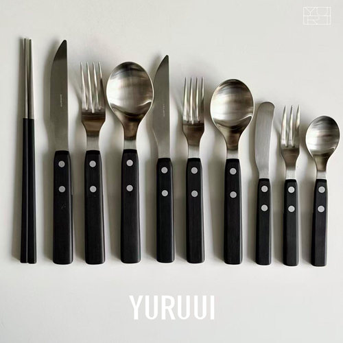 [YURUUI设计的]意大利VBC CASA不锈钢刀叉勺牛排餐具