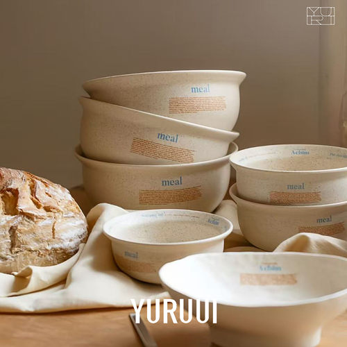 [YURUUI设计师]韩国momur weekend12做旧陶瓷餐具碗盘碟套组