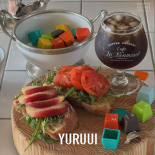 [YURUUI设计师]加拿大Larchwood落叶松端木拼接手工砧板