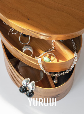 [YURUUI设计师] 加拿大 Brent Rourke樱桃木茶包盒/首饰盒