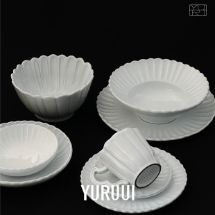 意大利VBC CASA 复古黑陶贝壳系列酸奶碗沙拉盘 YURUUI设计师