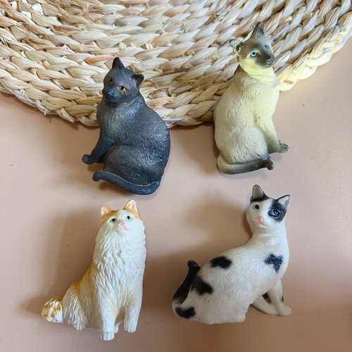 泰国手工猫咪宠物图案冰箱贴