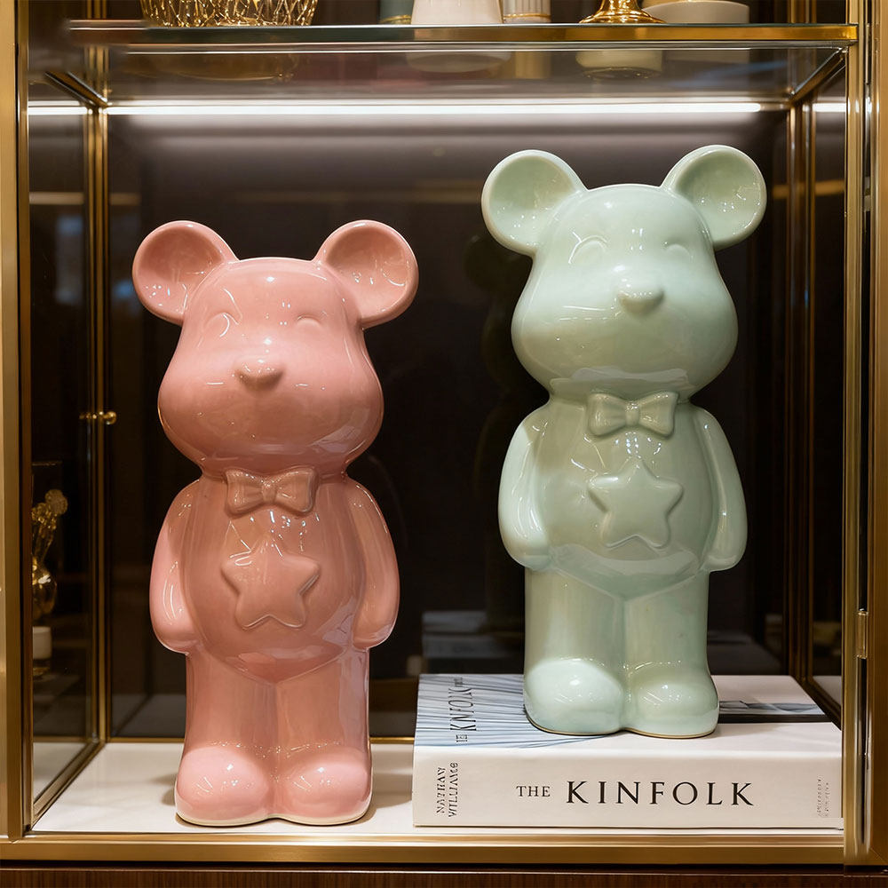 宏赫网红暴力熊酒柜电视柜卧室玄关柜摆件家居装饰品摆件客厅摆件,家居饰品,装饰摆件,淘宝优惠券,粉丝福利购,淘宝优惠卷