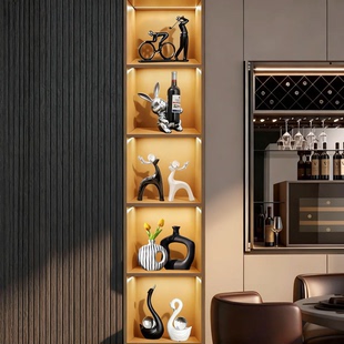 宏赫轻奢酒柜乔迁装饰摆件创意高档客厅电视柜玄关家居摆设工艺品