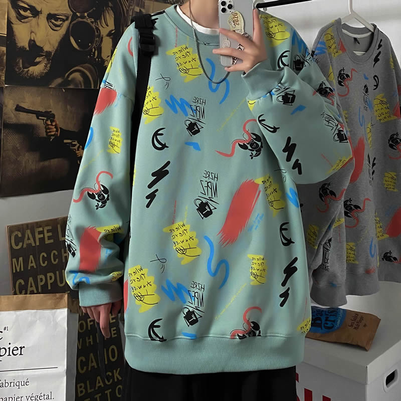 Poster shot 55% cotton 45% polyester new spring sweater top