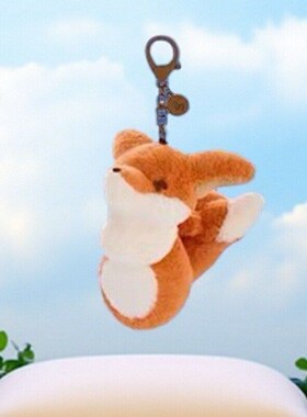 光遇NFC徽章钥匙扣可扫描狐狸毛绒钥匙扣玩具挂件背饰 全新未绑定