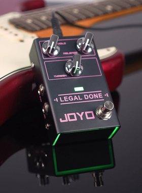 JOYO卓乐电吉他贝斯降噪单块效果器R-23过滤隔绝电流声抑制噪音
