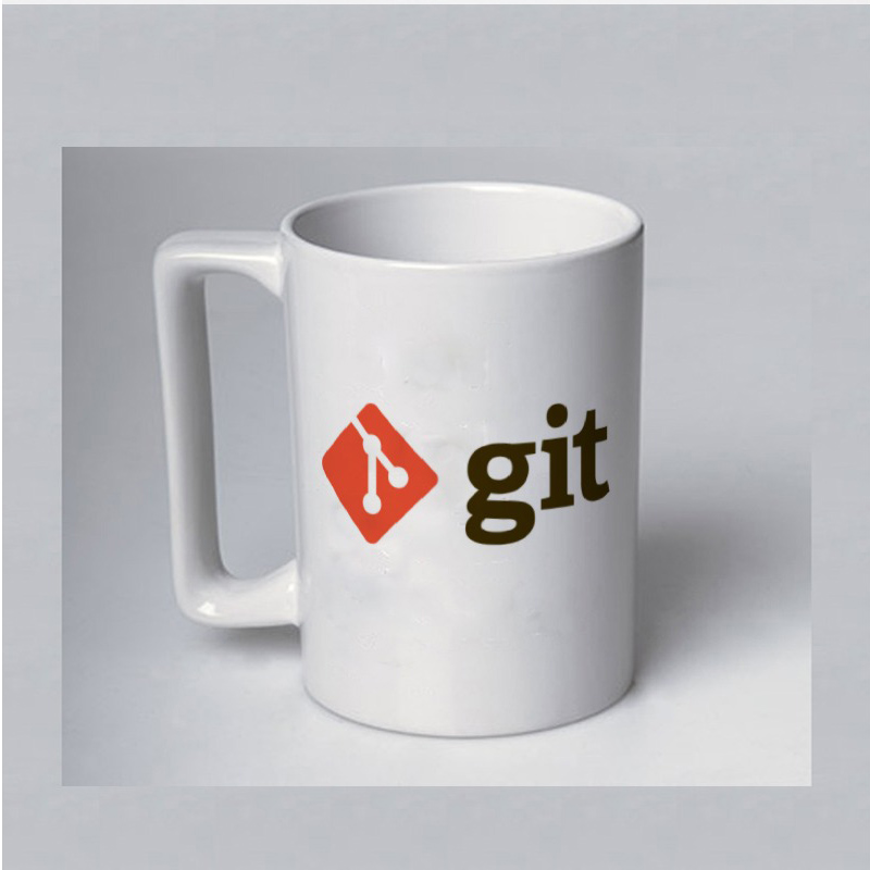 程序员周边礼物git杯子骨瓷生日