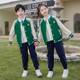 短袖 一年级小学生班服三件套春秋装 儿童运动会校服幼儿园园服夏季