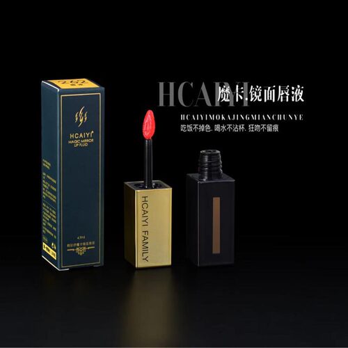 韩彩伊魔卡镜面唇液保湿哑光唇釉