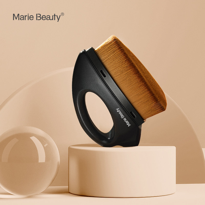 MARIE BEAUTY玛丽佳人熨斗形粉底刷 妆前 打底新品防水包邮