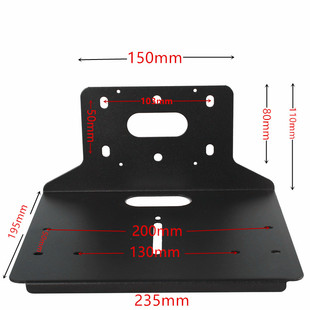 适用于华为松下思科宝利通视频会议摄像头壁挂/吊装安装支架托盘
