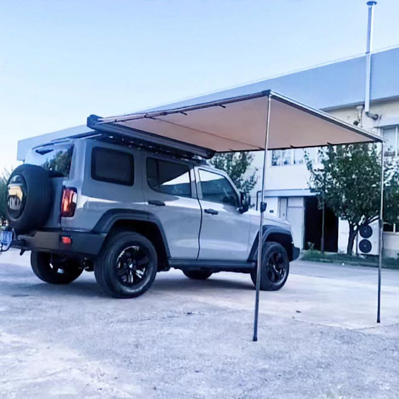 汽车侧边帐篷车边车顶天幕房车遮阳棚车载防晒防雨自驾露营户外