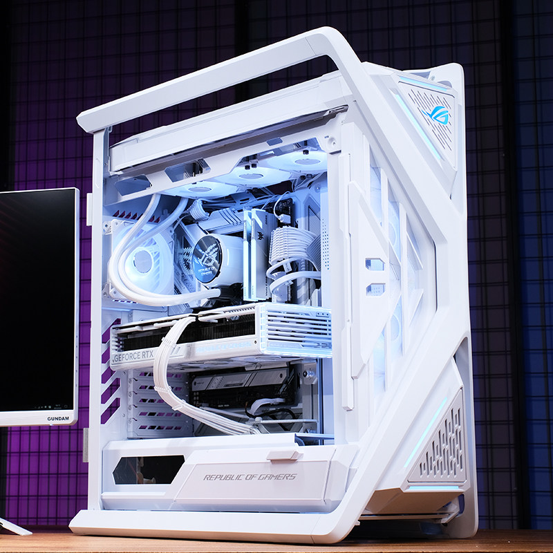 华硕rog全家桶14900k rtx4090玩家国度水冷电脑主机4080s组装电脑