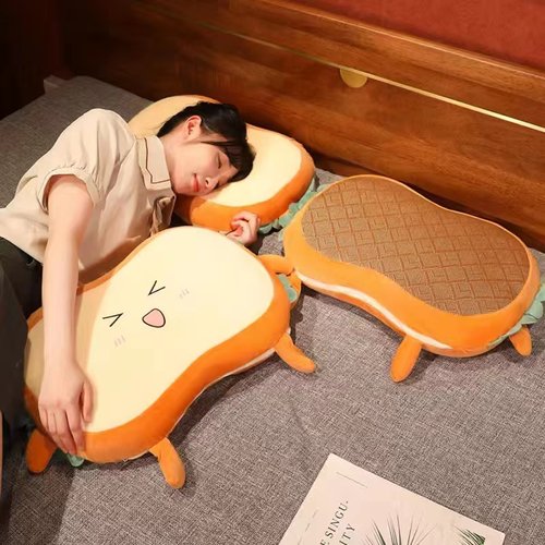 吐司凉席猫肚皮记忆棉枕宿舍单人