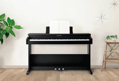 KAWAI卡哇伊电钢琴cx202初学者家用专业立式88键重锤数码钢琴