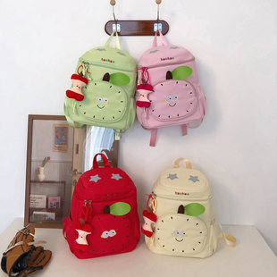 幼儿园书包可爱男女童出游学生双肩包轻便小女孩户外出游研学背包