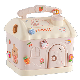 女童存钱罐2026新款儿童女孩高颜值只进不出卡通男孩大容量储蓄箱