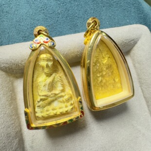 泰国佛系牌2505龙婆托九室皇手膜自身  原庙真品泰牌