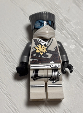 乐高LEGO njo266 幻影忍者系列人仔 赞 Zane 双面表情 70588