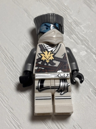 乐高LEGO njo266 幻影忍者系列人仔 赞 Zane 双面表情 70588