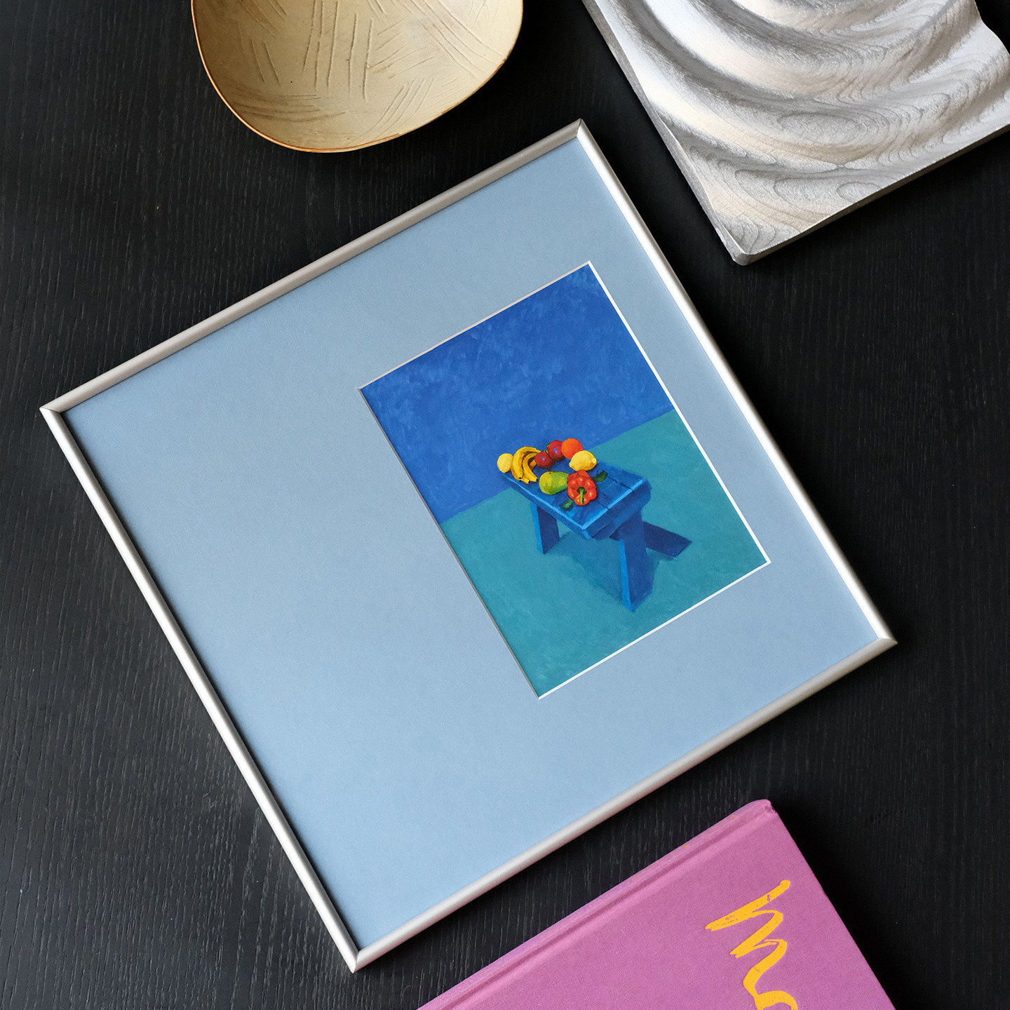 【好时节】水果静物小清新画中古奶油风艺术设计师软装多巴胺挂画