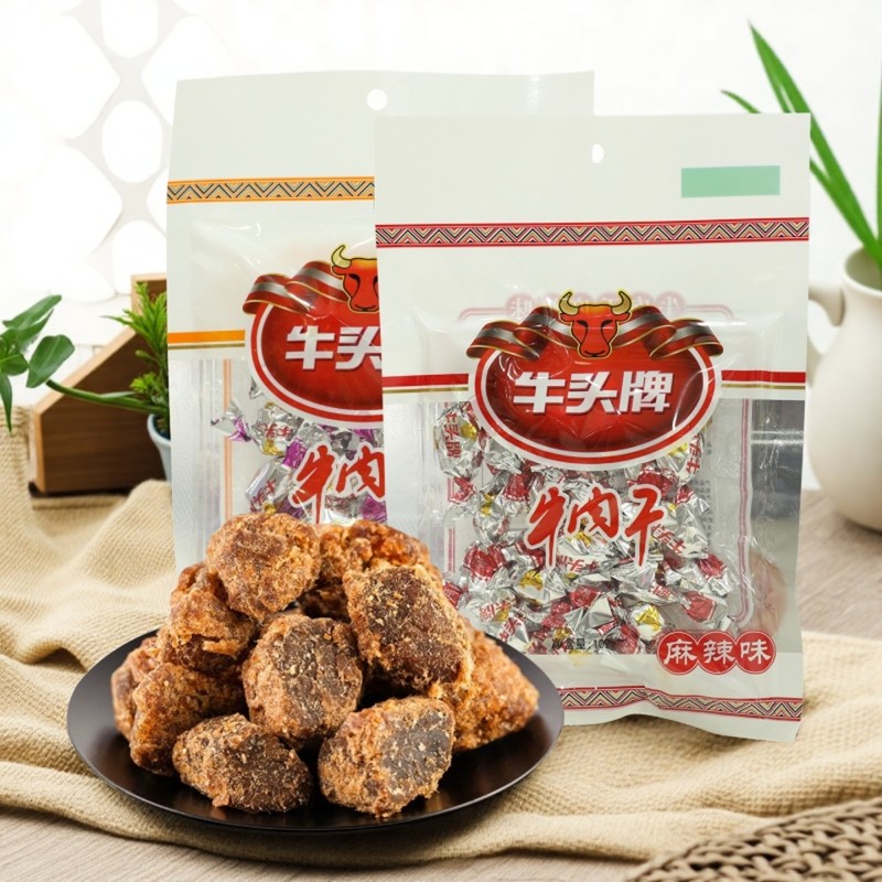 牛头牌食品贵州特产牛肉干五香麻辣味