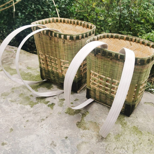 四川竹编背篓传统手工双层加厚