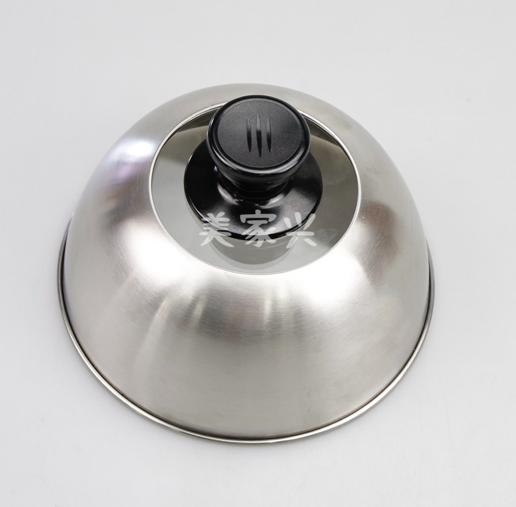 304加厚不锈钢高拱奶锅盖牛扒盖圆形平口高盖通用小锅盖碗盖商用,厨房/烹饪用具,锅盖,淘宝优惠券,粉丝福利购,淘宝优惠卷