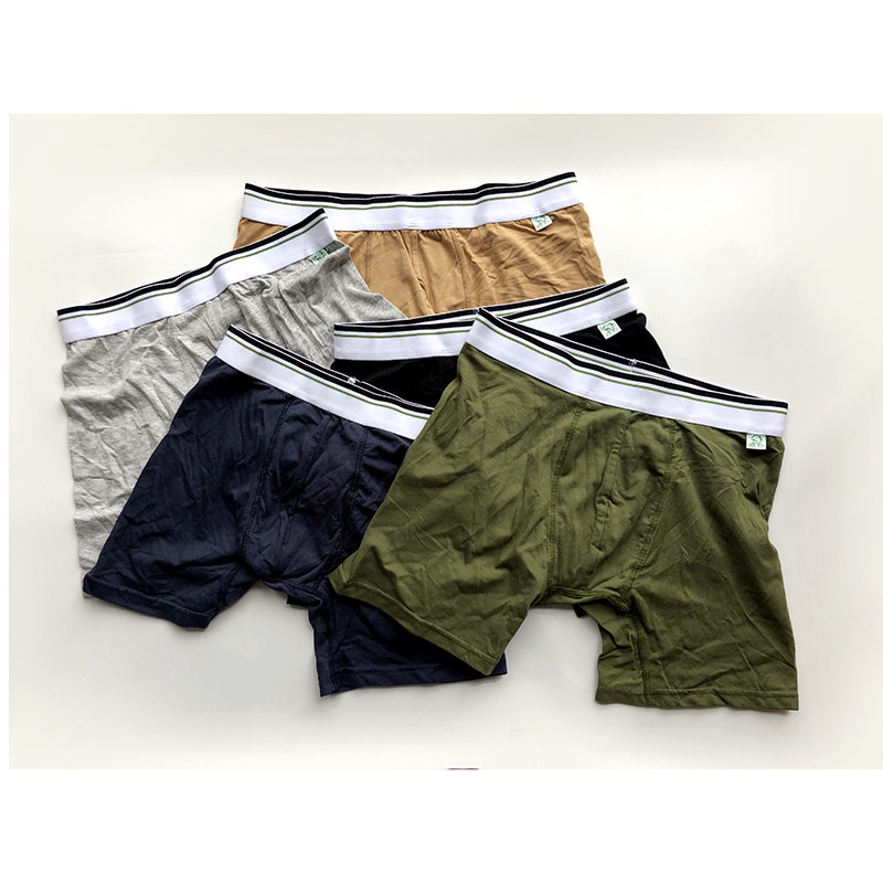 【3件包邮】外贸男士平角内裤 莫代尔棉柔软舒适 薄款四角短裤