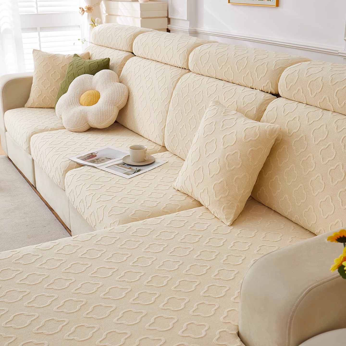 加厚毛巾圈幸运四叶草大气上档次