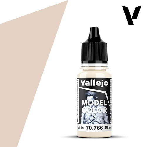 vallejo西班牙AV70766/021奶油白CreamWhite水性模型手涂漆