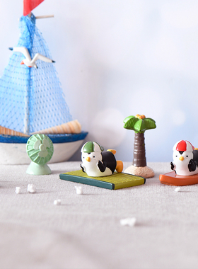 树脂微景观布景海洋风小摆件