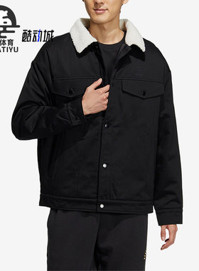 阿迪达斯正品男女通用棉服