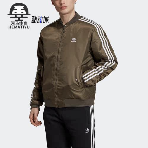 阿迪达斯三叶草男子保暖棉服