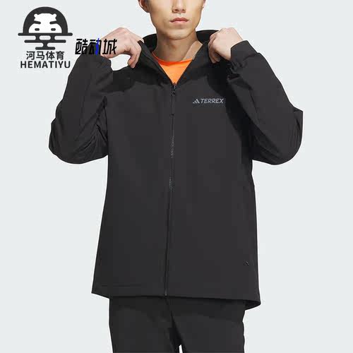 Adidas/阿迪达斯男士软壳衣外套