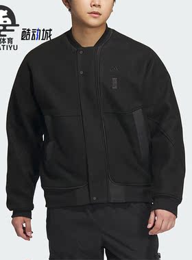 Adidas/阿迪达斯正品冬季新款男子宽松加绒针织外套IP4910