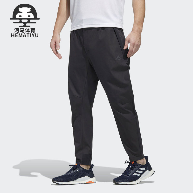 阿迪达斯男子梭织运动长裤