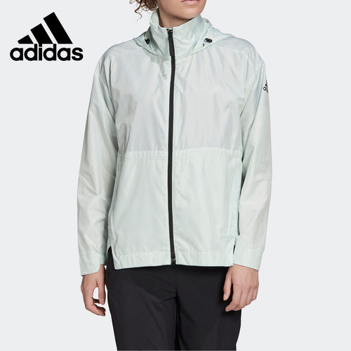 阿迪达斯女子正品梭织连帽外套断码特价CV9034 DY8628 FI0629