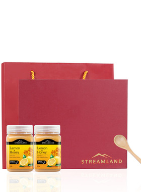 新西兰新溪岛streamland儿童柠檬百香果蔓越莓蜂蜜新年节日送礼