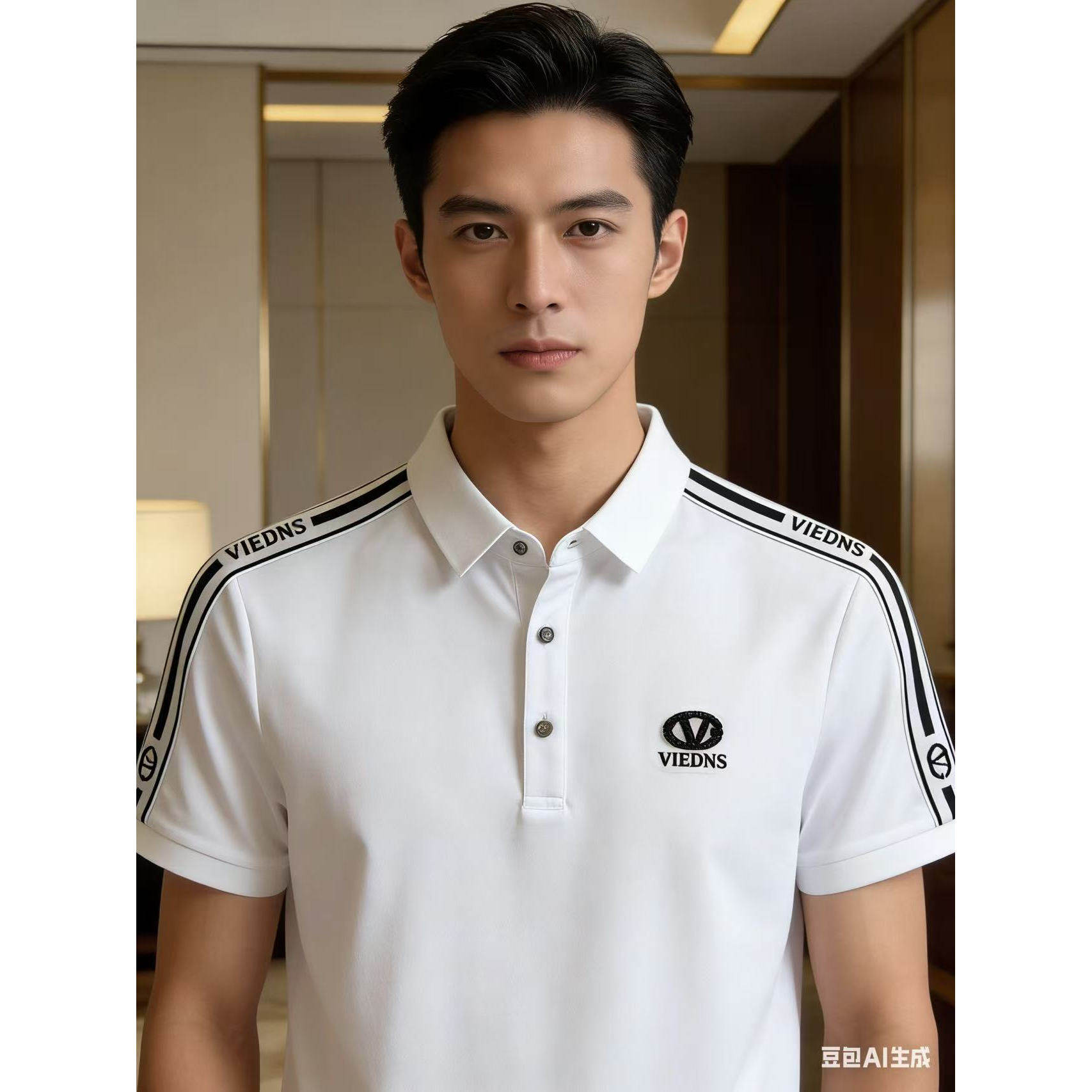 【BT951小V伦】新款男士翻领POLO
