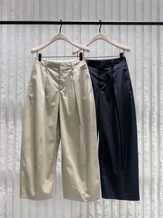 2026夏新品 正品 C系列 MBF2PAT051 精工棉低腰弯刀裤 西裤 意式