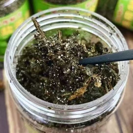 【2瓶价】潮汕特产盐薄荷120g手工腌制咸薄荷茶润泡茶喝